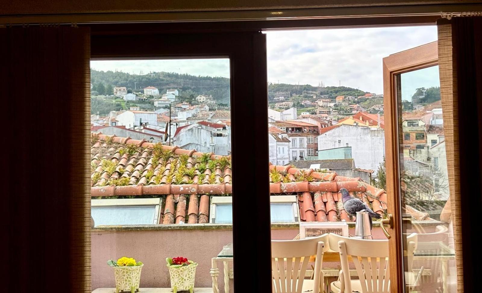Hoibai, Raina, Atico, Con Vistas Al Casco Historico De Baiona, Galicia Apartment Luaran gambar