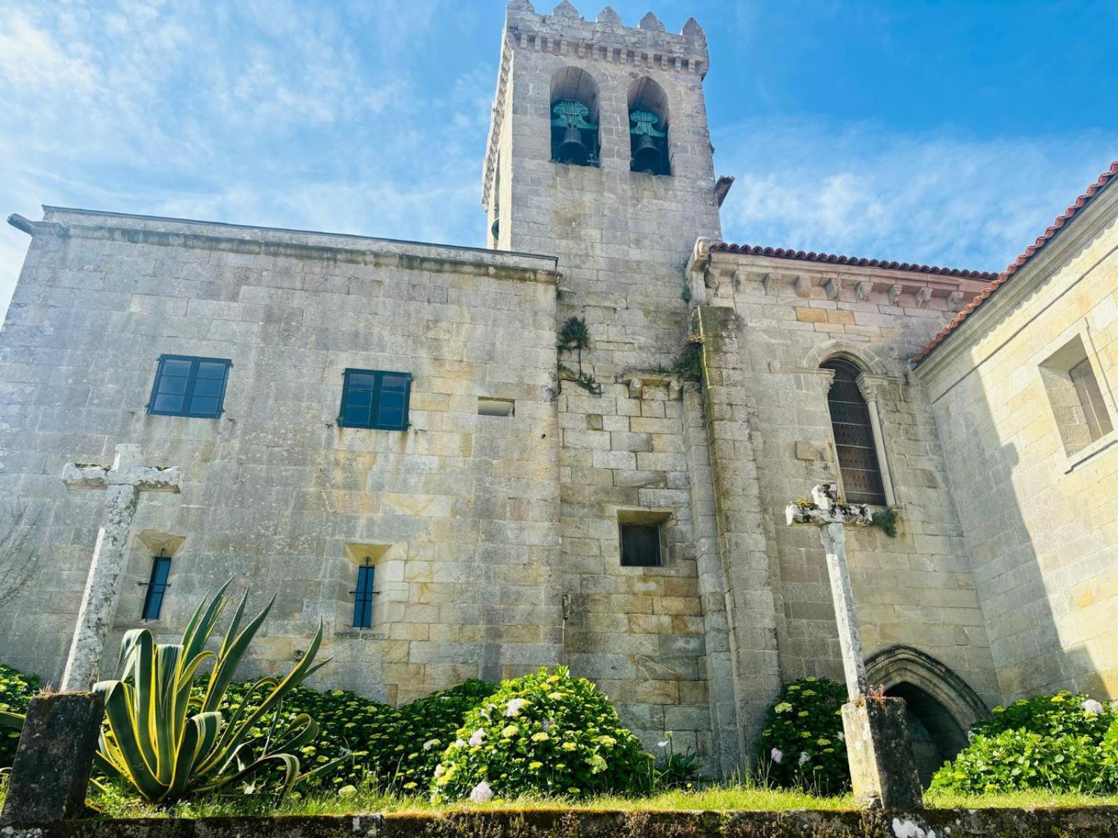 Hoibai, Raina, Atico, Con Vistas Al Casco Historico De Baiona, Galicia Apartment Luaran gambar